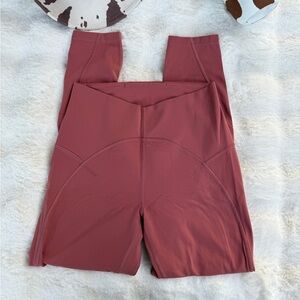 Lululemon Athletica Dusty Rose Leggings size 8